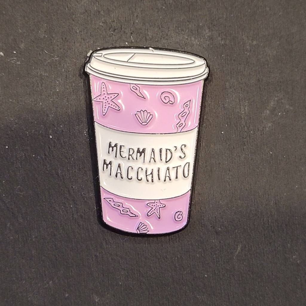 5/$28 Mermaid Machiatto Pin